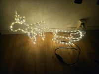 Rentier mit Schlitten LED Weihnachtsdeko Rostock - Schmarl Vorschau