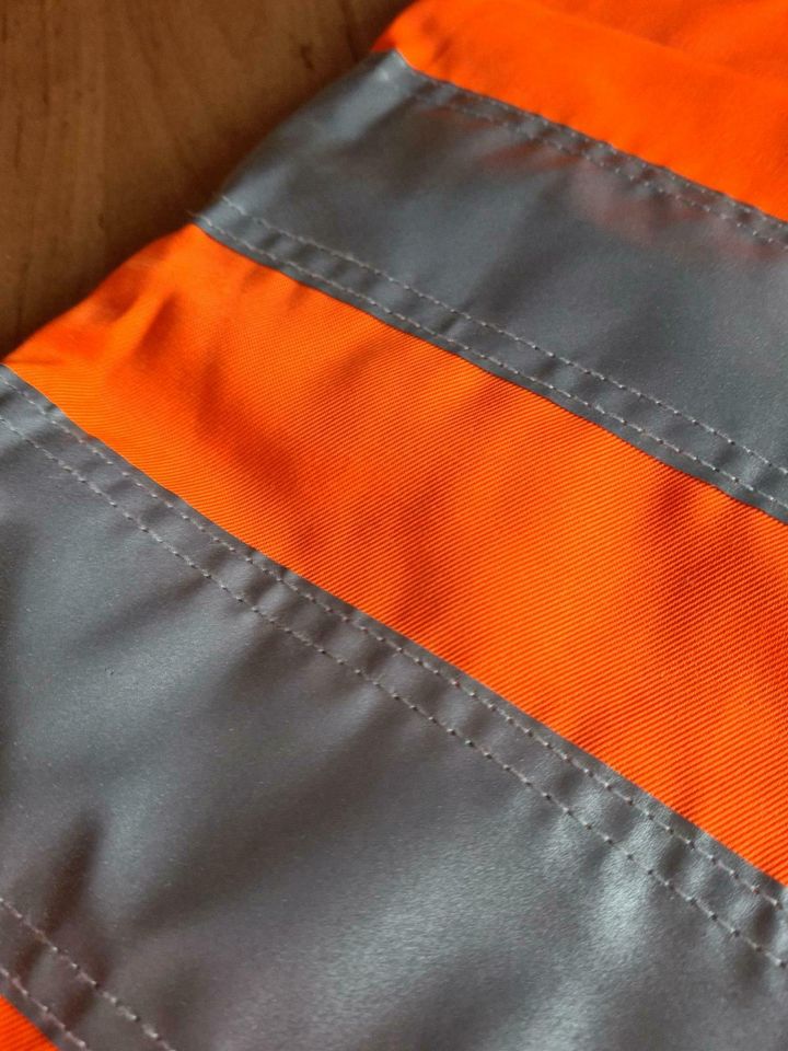 Warnschutz-Bundhose NEU Orange-Silber, Gr. 48 für Herren in Aurachtal