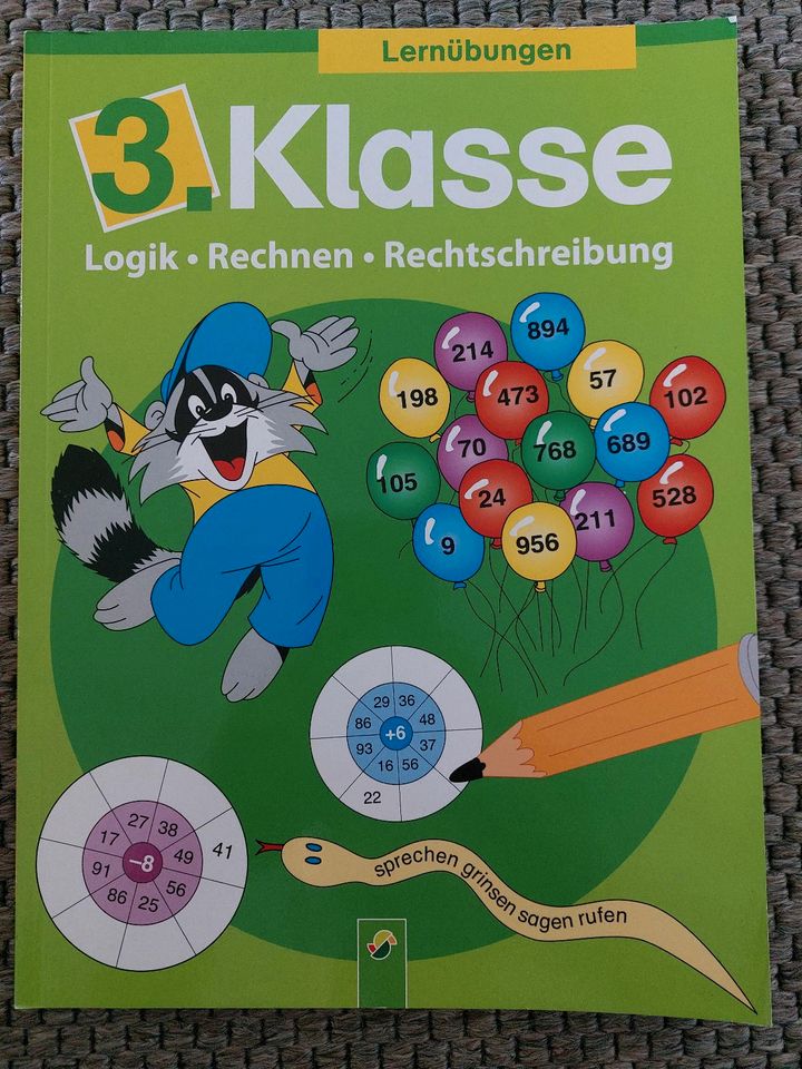 Lernheft für 3.Klasse - Logik Rechnen Rechtschreibung in Viernheim