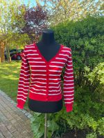 Strickjacke rot / weiß Größe S Mecklenburg-Vorpommern - Klink (bei Waren) Vorschau