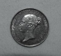 Silber Großbritannien Victoria Young Head, 1853, 6 Pence AU Düsseldorf - Eller Vorschau