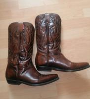 Cowboystiefel El Canel Stiefel Lederstiefel braun Vintage Hamburg Barmbek - Hamburg Barmbek-Nord Vorschau