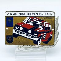 ADAC EMAILLE PLAKETTE 1977 RALLYE DELMENHORST RACE CAR RALLY BMW Hannover - Südstadt-Bult Vorschau