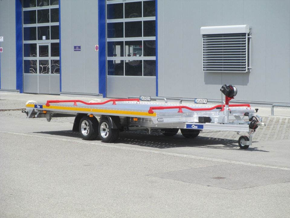 SONDERPREIS! Fahrzeugtransporter Blyss Anhänger 455x209cm 3000kg in Seesen