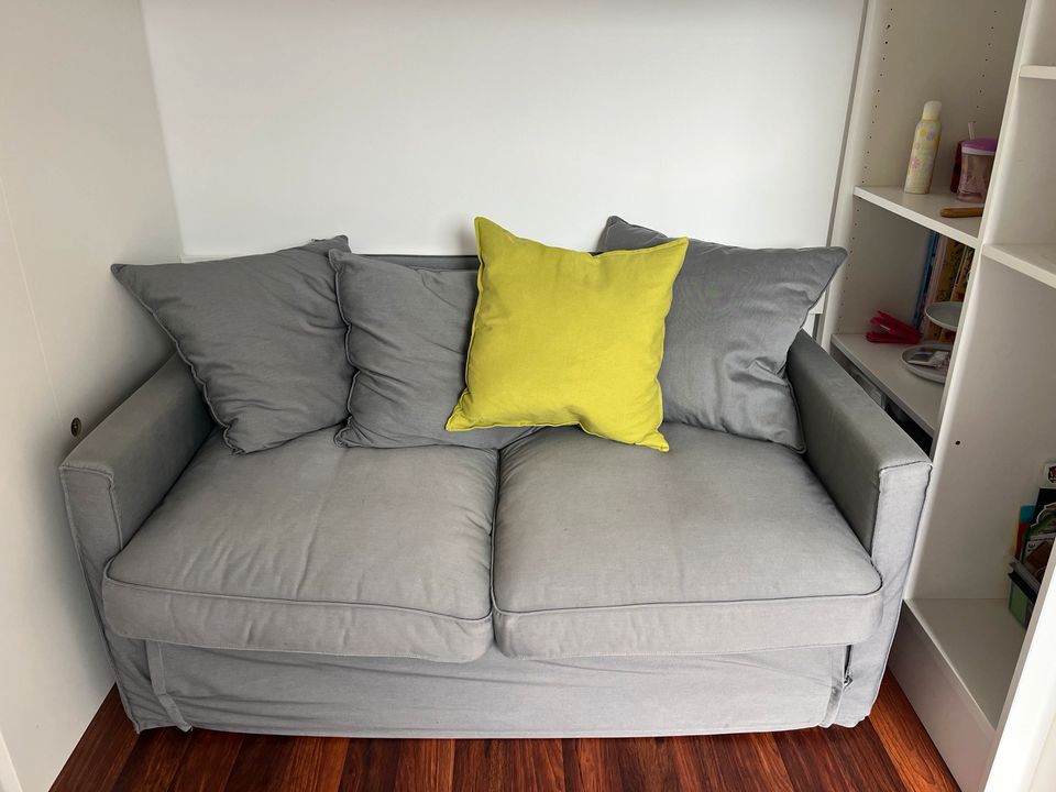 Couch Sofa grau Schlafcouch Ikea in Dortmund