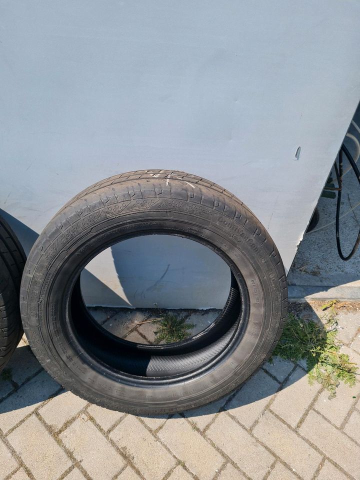 4 Sommerreifen 215 /60R17 C Continental in Neukieritzsch