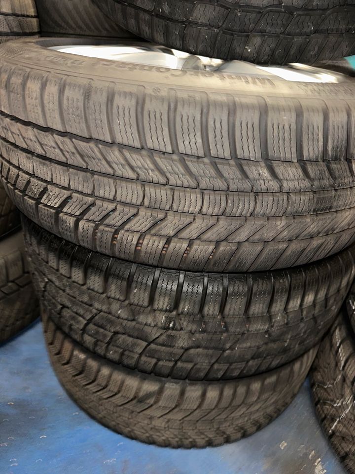 4x Winterreifen Continental 205/50 R17 / orig. Mercedes A,B,CLA in Edingen-Neckarhausen