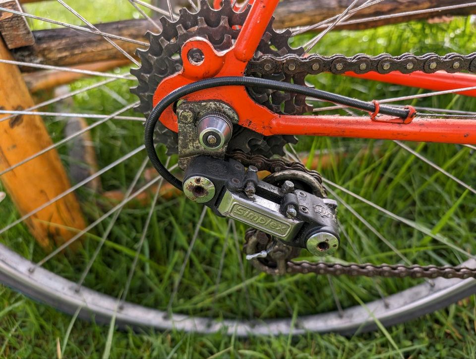 Peugeot Stahl Rennrad Restaurations bedürftig in Teisendorf