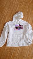 Puma Pullover weiß Gr 164 S TOP Kapuze Bayern - Hebertshausen Vorschau