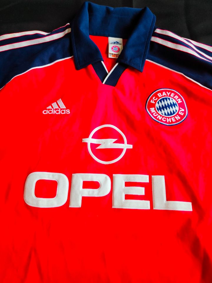 FC Bayern München 1999-01 Carlsten Jancker adidas retro trikot in Sonneberg