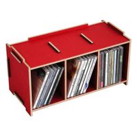 12 Stück Werkhaus Medienbox für CDs, CD Regal rot, gebraucht Sachsen - Torgau Vorschau