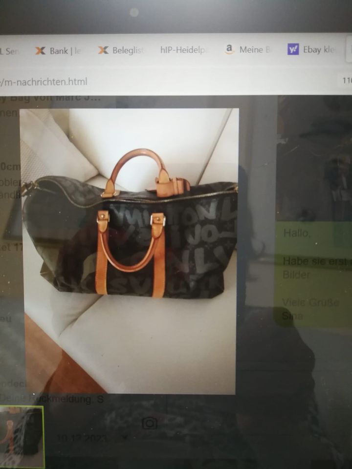 Reisetasche Louis Vuitton Limited Edition Stephan Spousse in Backnang