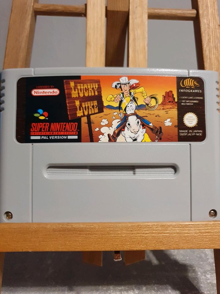 Lucky Luke Super Nintendo SNES OVP PAL CIB Boxed in Köln