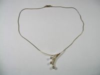 Collier / Kette 585 Gold mit 3 Brillanten 0,22 Carat Nordrhein-Westfalen - Solingen Vorschau