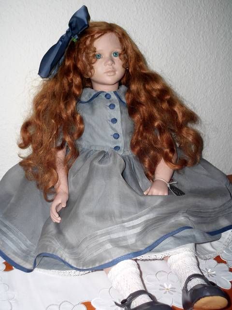 Ruth Treffeisen Puppe, Künstlerpuppe Annabelle, Größe ca. 73 cm in Altena