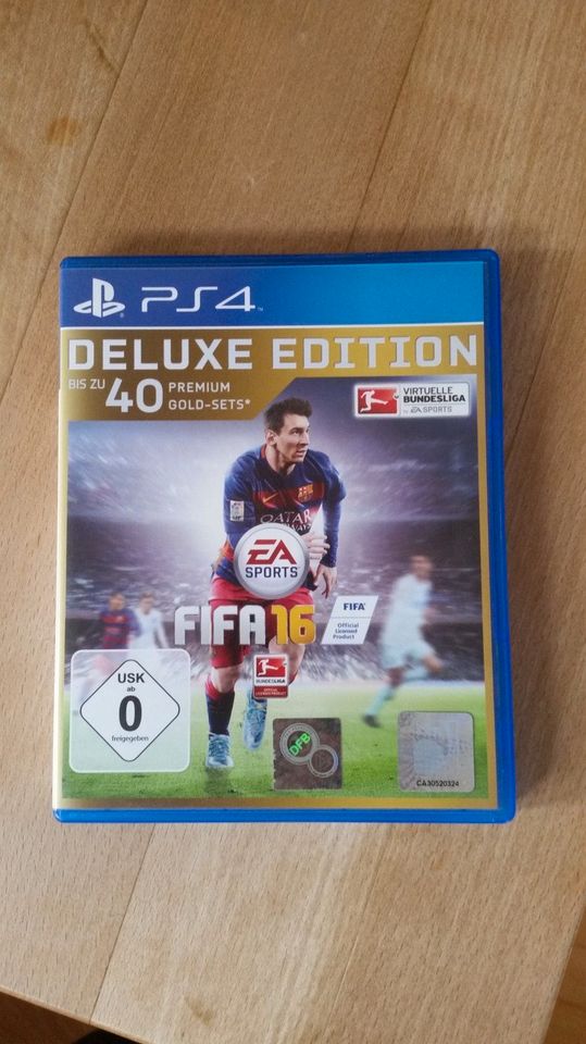 Fifa 16 PS4 Deluxe Edition in Schwarzach