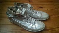 Chucks Sneaker Tamaris metallic silber gold Schleswig-Holstein - Großhansdorf Vorschau