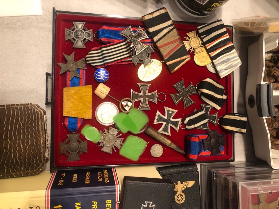 Ordensband Ordensbänder Band Bänder für Orden Weltkrieg Militaria in Nohfelden