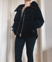 Esprit Winter Herbst samt Jacke Parka schwarz xs s m oversized Leipzig - Probstheida Vorschau