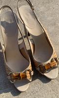 Original GUCCI Pumps Sandalen High Heels Horsebit Vintage Gr.39 Berlin - Zehlendorf Vorschau