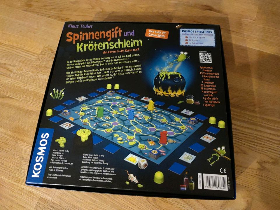 "Spinnengift und Krötenschleim" Spiel ab 6 J. in Ried