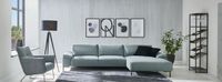 SALE!!! Design-Sofa Longchair Garnitur Polster grau LIVA Nordrhein-Westfalen - Lengerich Vorschau