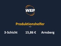 Produktionshelfer (m/w/d) in Arnsberg! Ab 15,86€/h Nordrhein-Westfalen - Arnsberg Vorschau