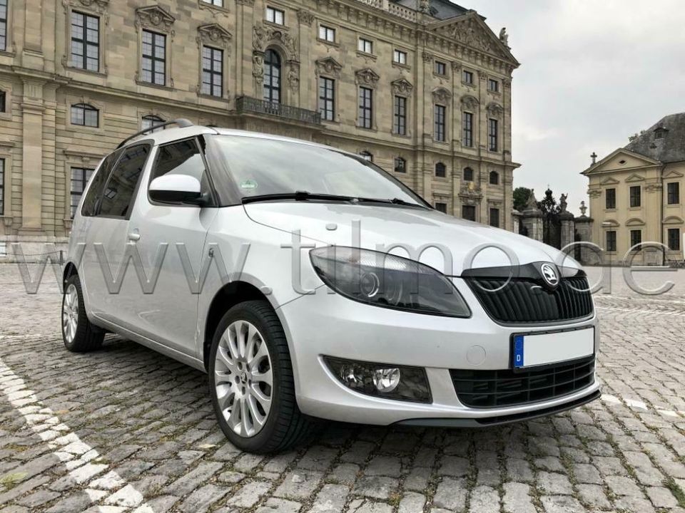 Skoda Fabia II FL Monte Carlo LEISTE BLACK + EMBLEM / 119€* in Würzburg