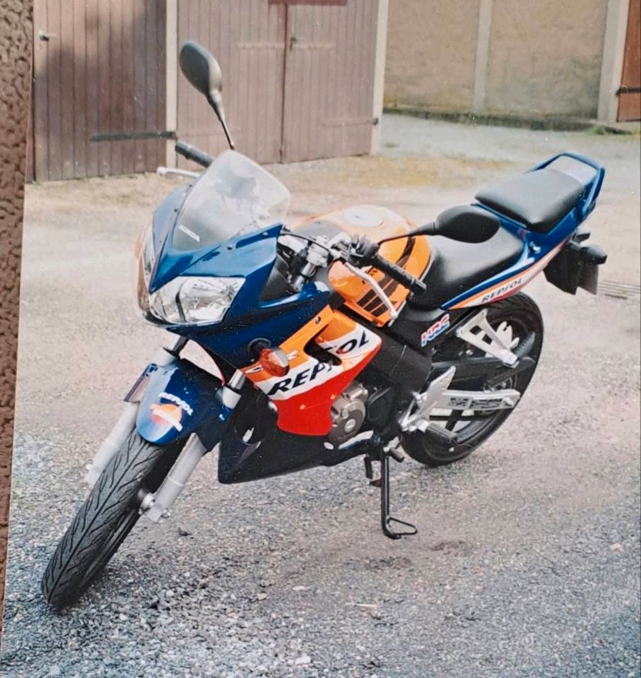 Motorrad Honda in Löbau