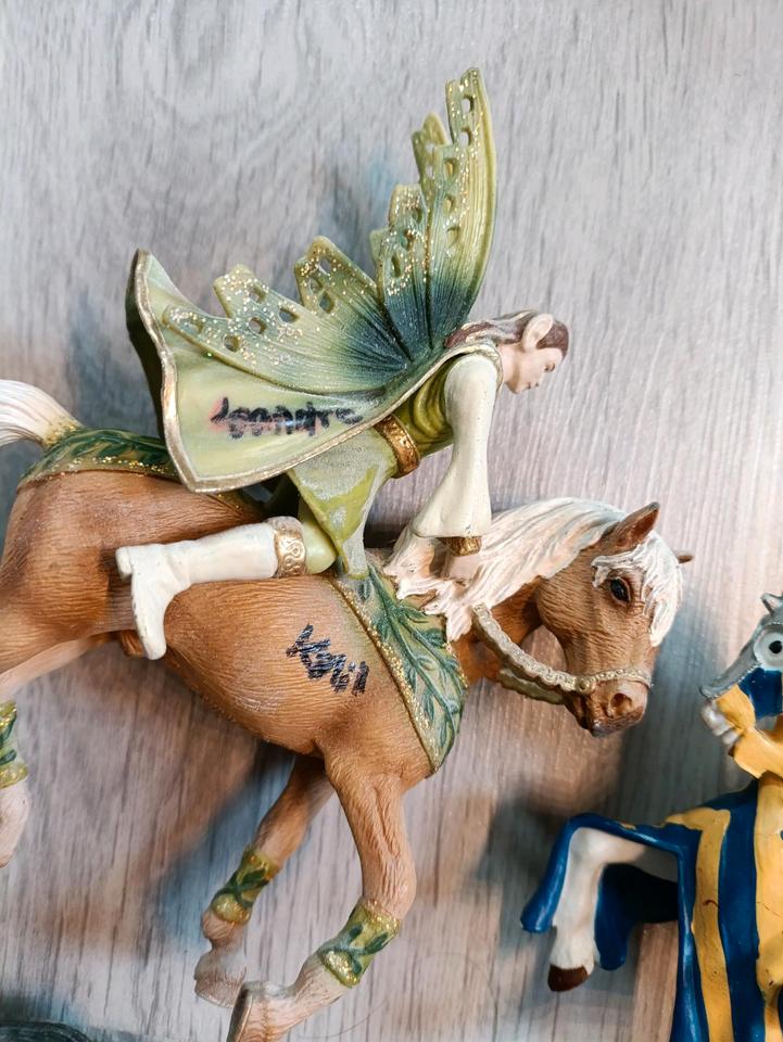 Schleich Bullyland Pferde Elfen Pegasus Einhörner Sammlung in Würzburg
