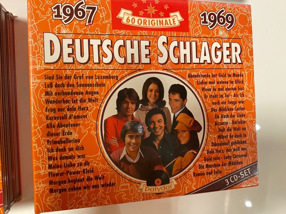 CD Sammlung Set *Deutsche Schlager* 1950 - 1969 10x 3 CDs in Rahden