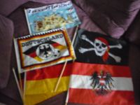 6x Fahnen / Winkelemente - Deutschland - Inselflagge u.a. Sachsen - Plauen Vorschau