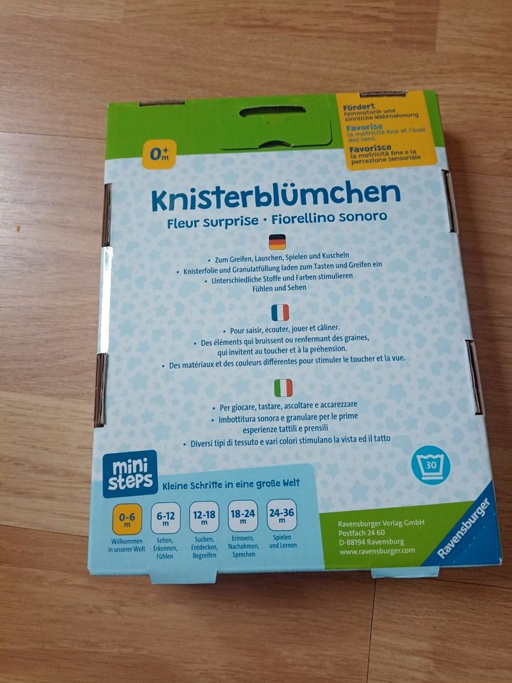 Ravensburger ministeps Knister-Blümchen Baby Spielzeug in Höxter