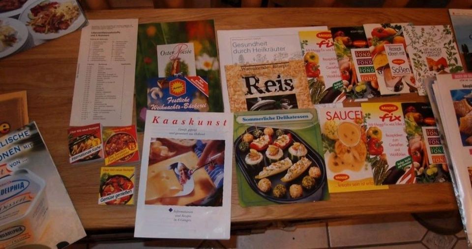 Kochbücher,Ordner mit vielen Rezepten,Kraft,Kochbuch,Neu,TOP !!! in Neuwied