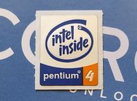 Intel Inside Pentium 4 IV Aufkleber Case Sticker Gehäuse RETRO Sachsen - Chemnitz Vorschau