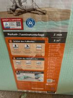 2x 5 qm Parkett/Laminat Unterlage, Trittschalldämmung Thüringen - Wipperdorf Vorschau