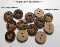 35 Stück "Holzknöpfe - Baumrinde" von 1930 Nordrhein-Westfalen - Ibbenbüren Vorschau