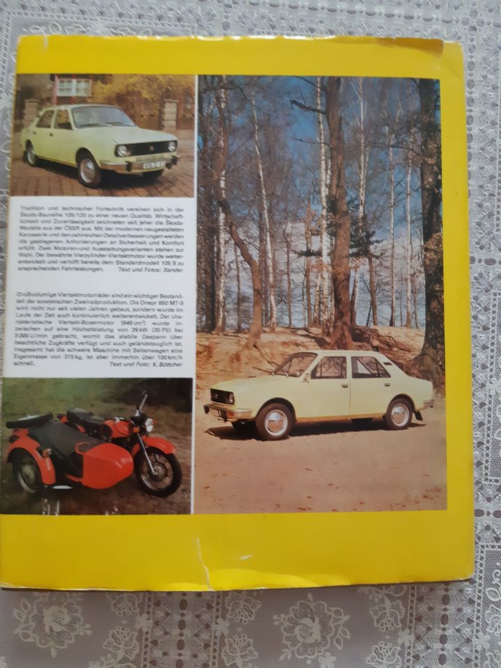 Motor-Jahr 79 DDR Buch über Fahrzeuge jeglicher Art in Sitzendorf