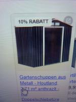 Gartenhaus,Gartenschuppen Houland aus Metall anthrazit Nordrhein-Westfalen - Kalkar Vorschau