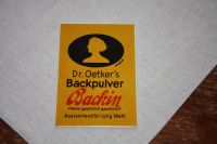 Dr. Oetker‘s Backpulver Backin Porzellanschild Villeroy&Boch Köln - Esch Vorschau