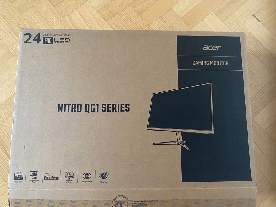 Acer Gaming Monitor QG241Y 61cm / 24" / 60 Hz Nitro QG1 Series in Heidelberg