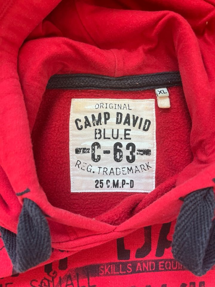 Camp David Hoodie in Pilsting
