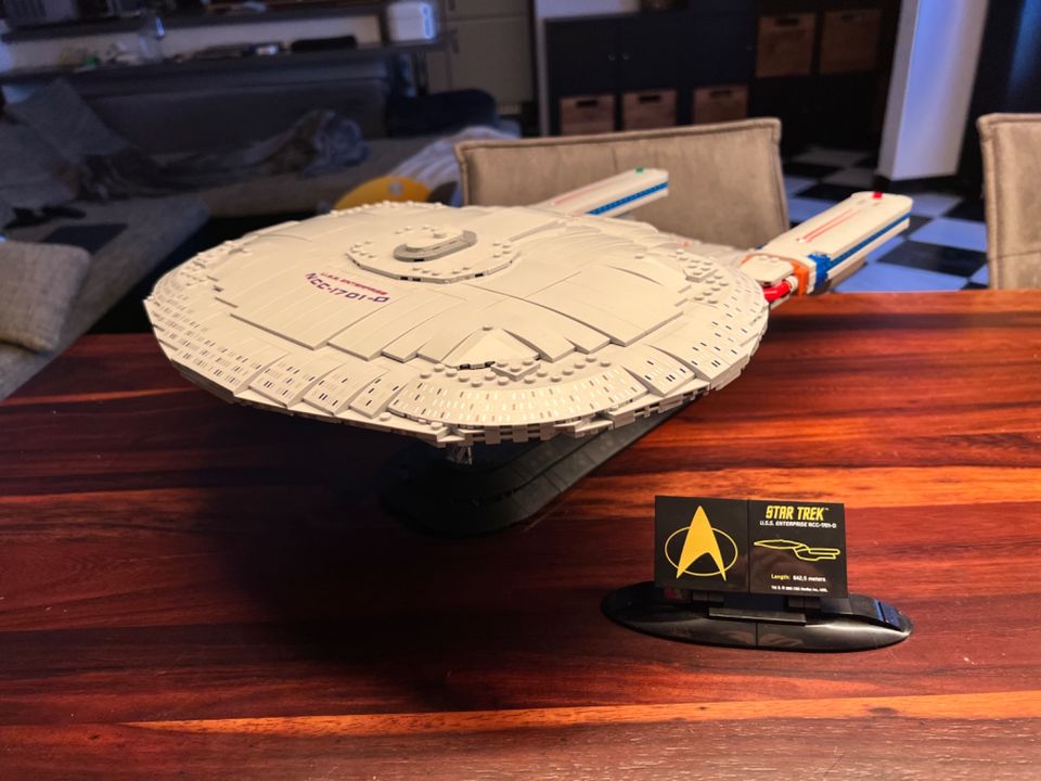 Bluebrixx Star Trek USS Enterprise NCC-1701-D (kein LEGO) in Recklinghausen