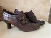 Pumps braun Leder Bonita 38 Bayern - Zweckham Vorschau