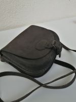 kleine Handtasche Damen echtes Leder dunkelbraun Sachsen-Anhalt - Magdeburg Vorschau