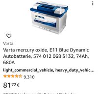 Autobatterie von Varta Berlin - Reinickendorf Vorschau