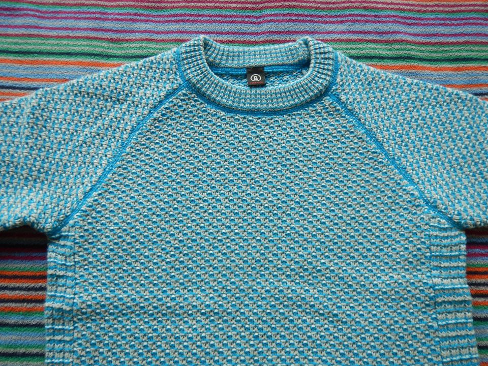 Bogner Fire & Ice Strickpullover, Gr. 38, türkis, ungetragen in Hückelhoven