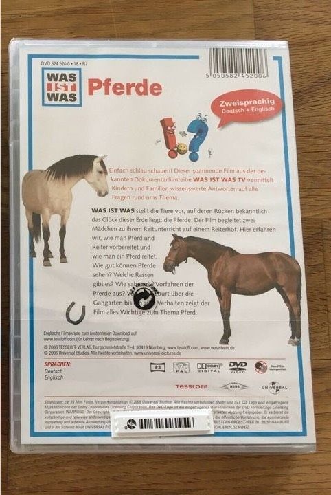 NEU DVD -WAS IST WAS-  „Pferde" in Hildesheim