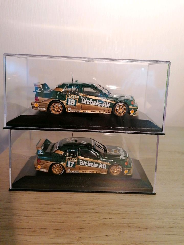 Minichamps DTM Mercedes Thiim/Asch in Burkardroth