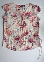 Bluse Tunika von a.n.a Gr. L creme bunt transparent Brandenburg - Putlitz Vorschau